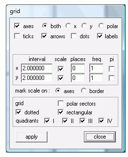 winplot - grid window