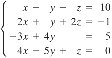 augmented matrix equations system given write
