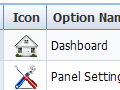 Menu Options Manager